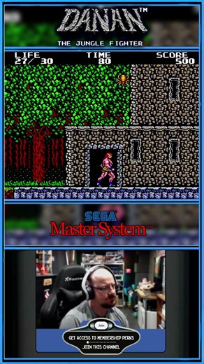 Danan: The Jungle Fighter (SEGA Master System) #retrogaming