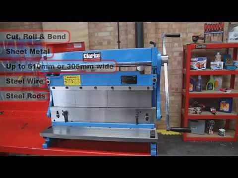 Clarke 3 in 1 Universal Sheet Metal Machine