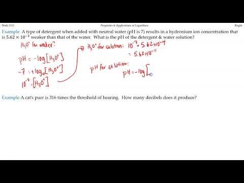 7.4-5 Applications of Logarithms