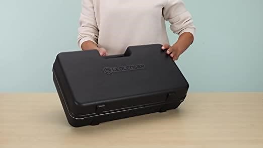 Ledlenser X21R torch LED, searchlight, spotlight, rechargeable Lithium LiFePO battery, 5000 lumen...