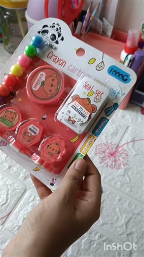 Stamp set unboxing ✨💫#panda#sealset#red#unboxing#littlewhiskandwonders