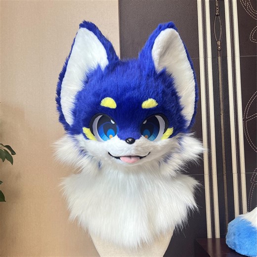 Unique Dog Fursuit Head | Handmade Animal Costume Mask | High Quality Furry Accessory | Ready for Halloween & Conventions,cosplay Costume - Etsy