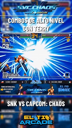 27K views · 634 reactions | Combos de alto nivel con Terry en Snk Vs Capcom 勞 #videogames #gaming #retrogaming #arcade | El Tio Arcade | Facebook