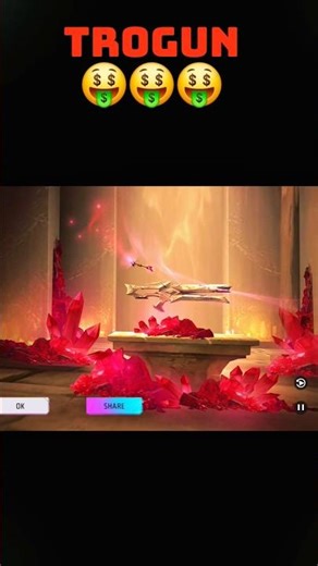 new ruby-shot trogun 😱😱😱#freefire#shorts#gunskin