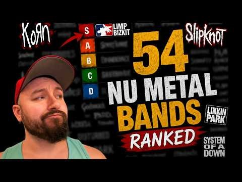 The ULTIMATE Nu Metal Tier List | 54 Bands Ranked