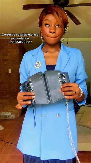 Your outfit is not boring,it’s just missing accessories,dm me on WhatsApp to place your order: 27750380637. Elevate your overside blazer with our corset belt. #jewwllery #creatorsearchinsight #fyp #ladiesaccessories