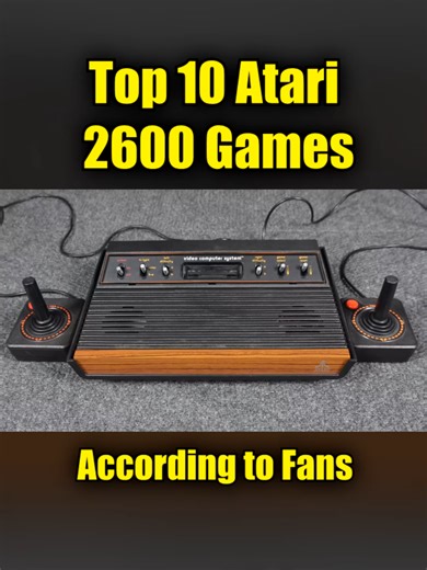 Top 10 Atari 2600 Games According to Fans