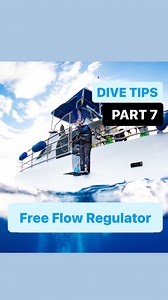 Did you know that regulators are designed to “fail open.” 🤔This means that if a regulator malfunctions it will freeflow, rather than allowing no air to pass. 💨💨Although this can be shocking when it happens we can still breathe off of a free flowing regulator and get safely back to the surface. All a diver needs to do is simply tilt your head to the side and remove half of your mouthpiece. This allows the excess air to flow upwards while the diver can still breathe from the regulator. It is im