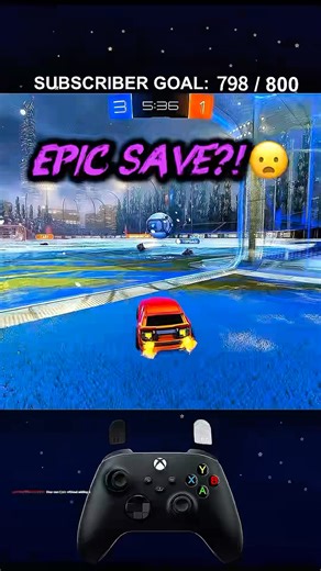 Epic rl save?!@Shorts @SoulShiftYT #rocketleague #gaming #shorts #shortvideo #rl #shortsvideo