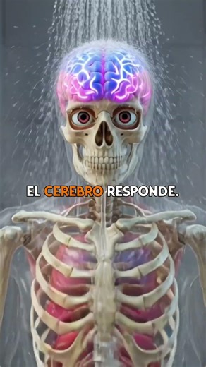 Esto sucede con tu CUERPO cuando te bañas con agua FRÍA🥶#curiosidades#datoscurisos#duchafria#shorts