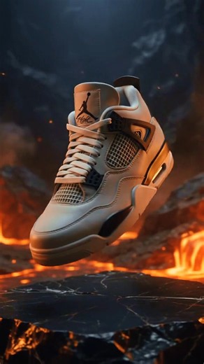 Nike Air Jordan 4 Above Molten Lava 🌋👟 #NikeAirJordan