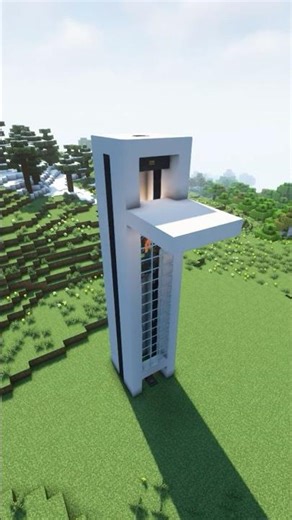 How to Make a Modern Elevator 🛗 #minecraft #shorts
