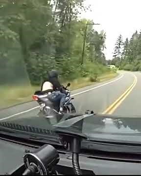 120 MPH Motorcycle Chase Ends in a Wild Crash! #policechase