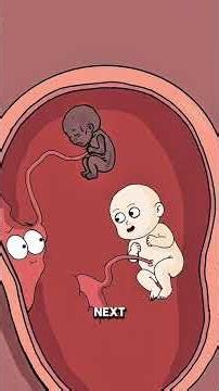 She has twins but delivered one #ytshorts #fyp #animation