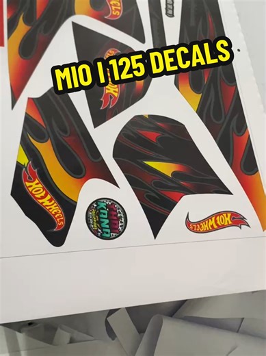 Mio I125 Custom Decals for Personalization