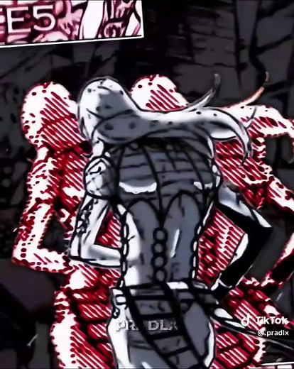 King Crimson Erase Time - Diavolo Jojo Animation Manga Edit
