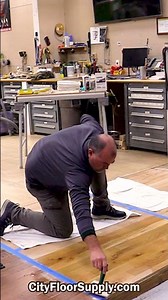 How To Water Pop a Hardwood Floor | City Floor Supply #wood #floor #shorts #diy #woodflooring