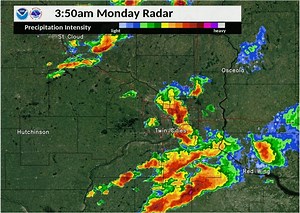 26K views · 278 reactions | Yes, there were A LOT of storms in the area overnight! Here's a radar animation for the 11 hour period from 7 PM to 6 AM in the Twin Cities metro and surrounding areas. | US National Weather Service Twin Cities Minnesota | Facebook