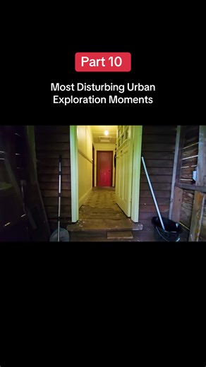 urban explorers have terrifying encounter while exploring a haunted abandoned cabin . . . #urbex #urbanexploration #scarystories #fyp #scary