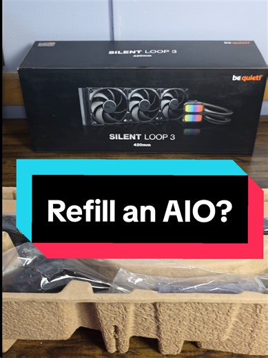 Refill Your AIO with be quiet! Silent Loop 3 420mm