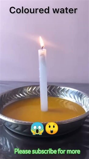 😱 Life Hack: Make Water Rise with a Candle & Bottle 🔥💧#viral #science #shorts #physics