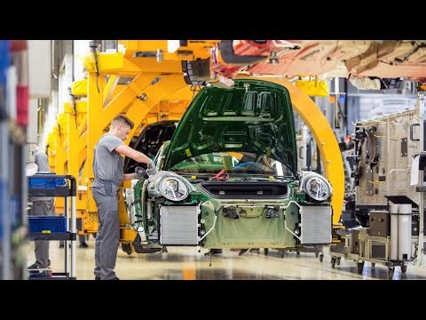 How Porsche 911 Is Made The Production Assembly line