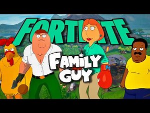 Lois Griffin Gets a Fortnite Skin! | Family Guy Characters Play Fortnite