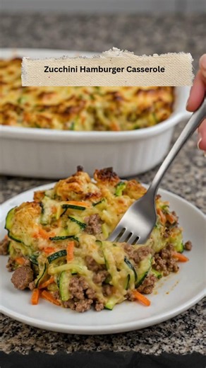 Zucchini Hamburger Casserole