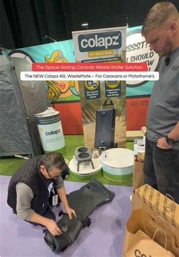 The Space-Saving Caravan Waste Water Solution – The NEW Colapz 40L WasteMate for caravans & Motorhome’s! #caravanhacks #caravanlife #caravanning #colapz #caravanningtips