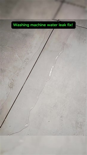 Washing Machine Water Leak Fix Tips