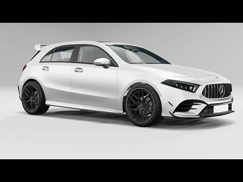 Mercedes Benz A45S AMG 1.0 | Beamng Drive Mod Testing +Download