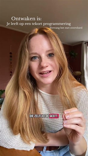 Van tekort programmering naar overvloed. #bewustzijn #ontwaken #helen