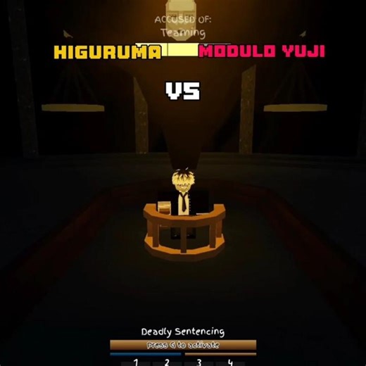 Higuruma VS Modulo Yuji in JUJUTSU SHINANIGANS