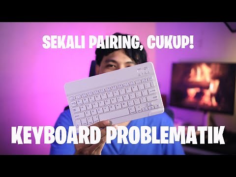 CARA MENGHUBUNGKAN KEYBOARD WIRELESS BLUETOOTH KE PC/LAPTOP DENGAN BENAR