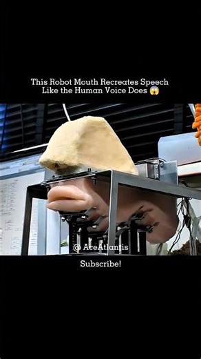 They Built a Mechanical Mouth That Can Talk 😳 | #Robotics, #Innovation, #FutureTech, AI, #TechTok