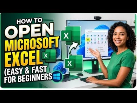 how to open excel | excel kaise open kare | how to open ms excel | how to open excel file