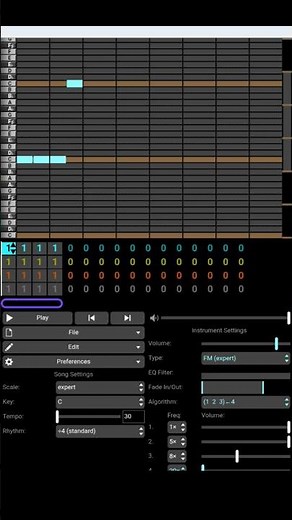 How To Make "Racing Countdown 5" In Beepbox