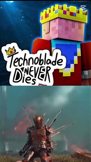 Minecraft legends dead#minecraft#technoblade