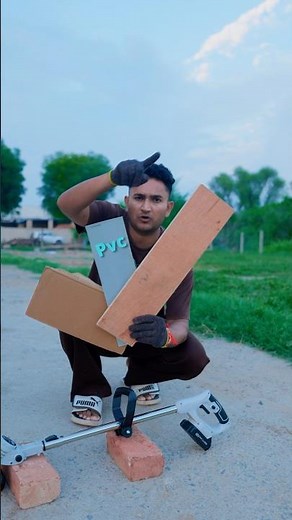 Cutting Cardboard vs PVC vs Plywood