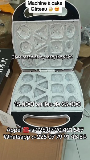 Cake machine / machine à gâteau 15.000 | Maryshop225