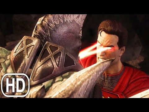 Superman VS Doomsday Fight Scene - Injustice