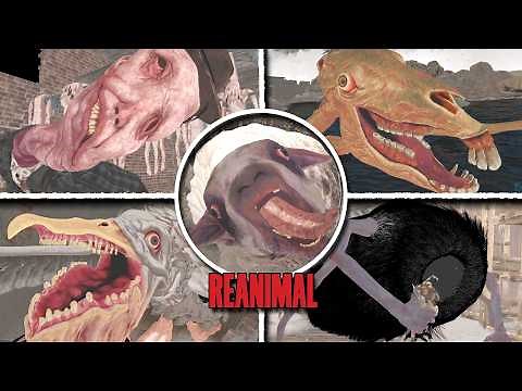 REANIMAL - ALL Bosses & Monsters Behind The Scenes (Full Bright Mode)