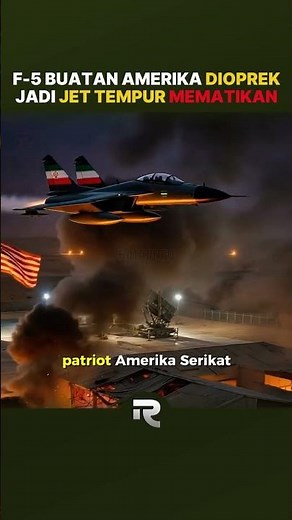 IRAN'S MODIFIED F-5 FIGHTER JET AGAINST AMERICA #fighterjet #military #fighterplane