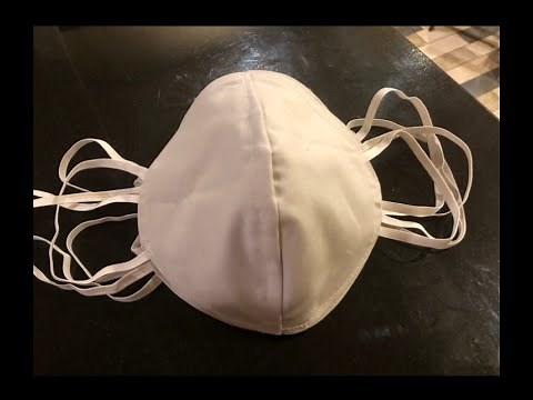 How to Sew a Fabric N95 Face Mask Cover