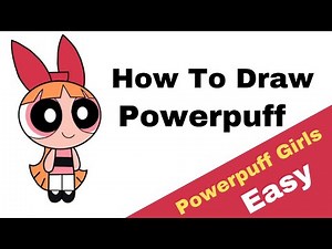 How to Draw Powerpuff Girls EASY! (Step-by-Step Kids Tutorial)