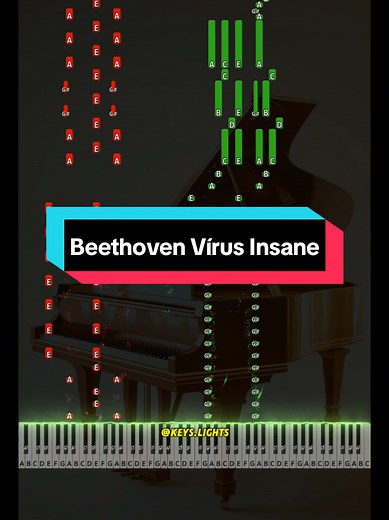Beethoven Virus Advanced Piano Tutorial
