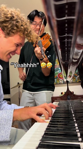 Playing Disney Songs on Piano and Violin