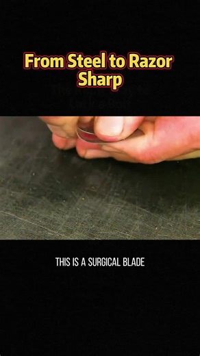 From Steel to Razor Sharp Blades: The Manufacturing Process