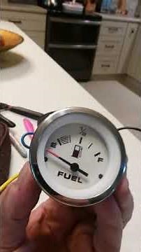 Marine gas gauge testing...