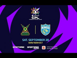 Watch the CPL T20 match LIVE | Sat, Sept. 28 | on SportsMax, SportsMax Cricket and SportsMax App